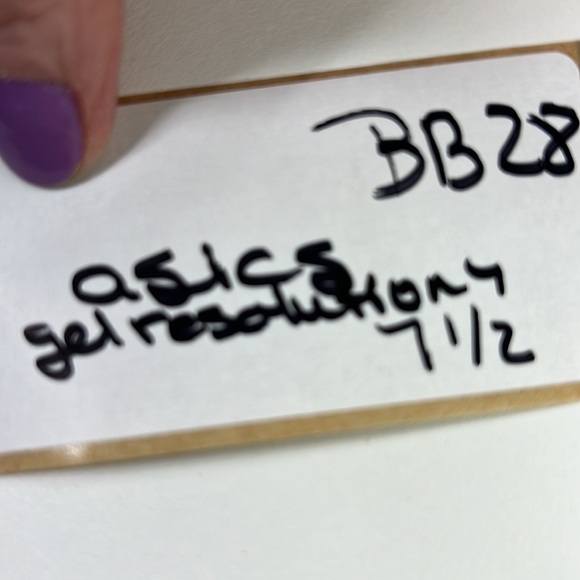 asics Gel Resolution 7 Sneaker size 7 ½ - Picture 8 of 9